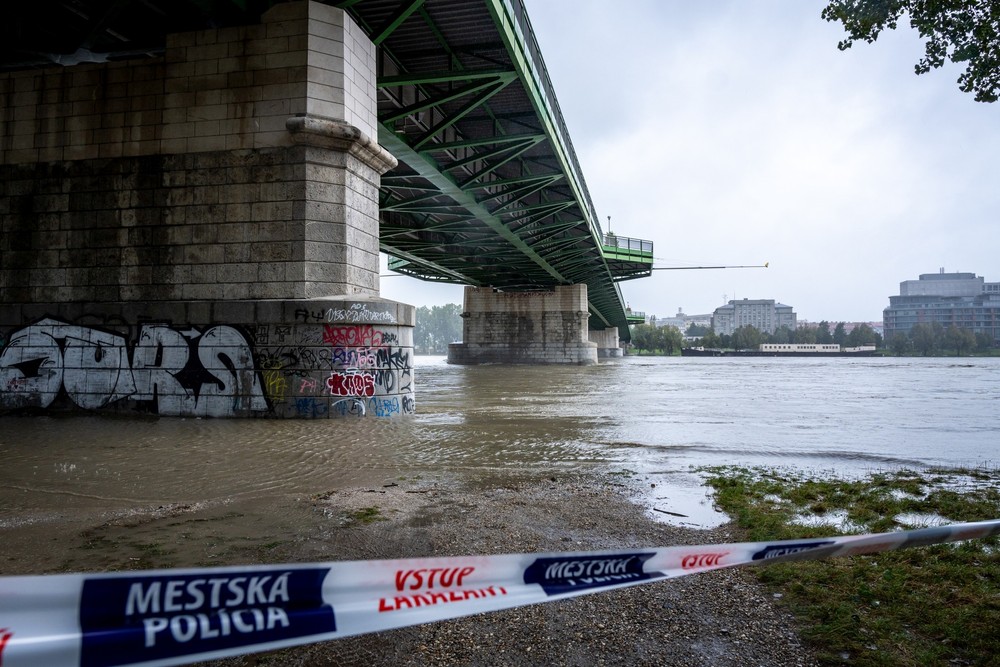 Povodne v Bratislave 