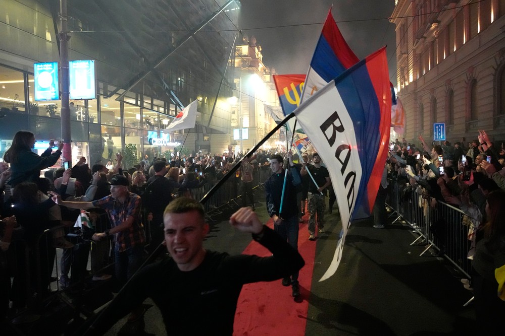 Protesty v Belehrade 8