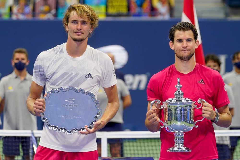 Alexander Zverev a Dominic Thiem
