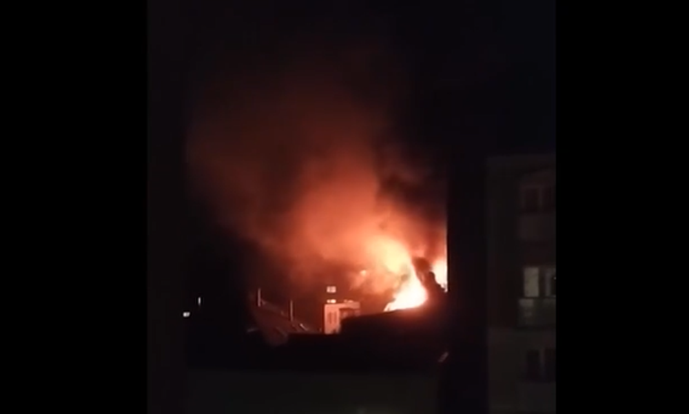 Požiar v areáli firmy vo Svidníku 3