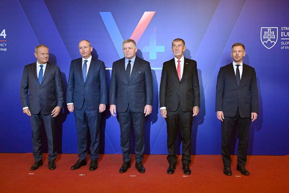 Stretnutie predsedov vlád krajín V4 a Írska v Bratislave