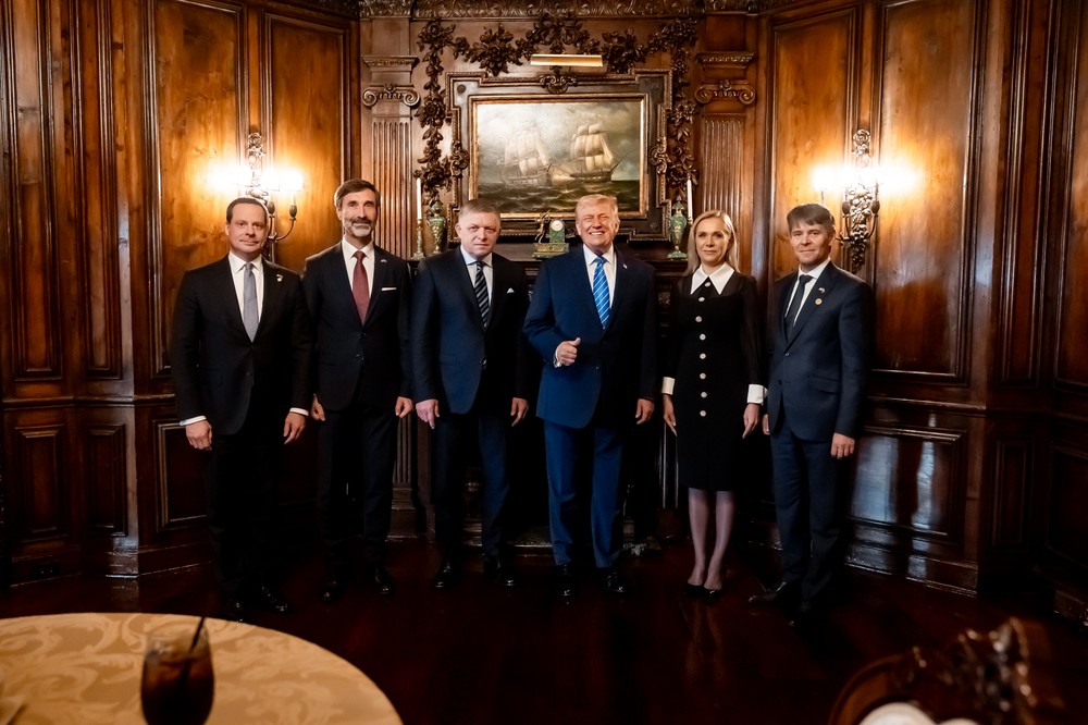 Donald Trump a Robert Fico stretnutie 8