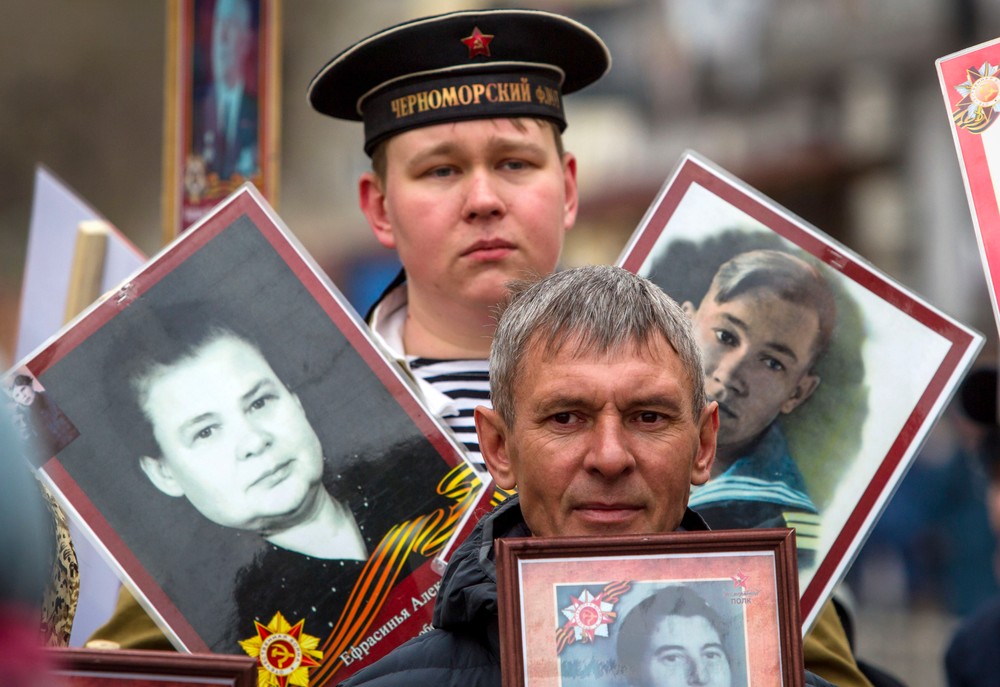 Vojenská prehliadka k výročiu konca druhej svetovej vojny v Moskve