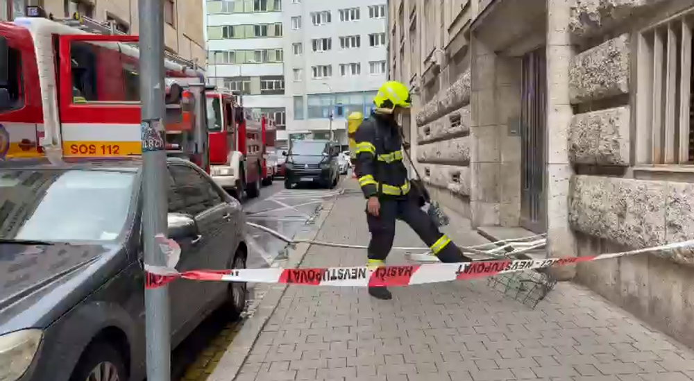 Požiar v budove Generálnej prokuratúry