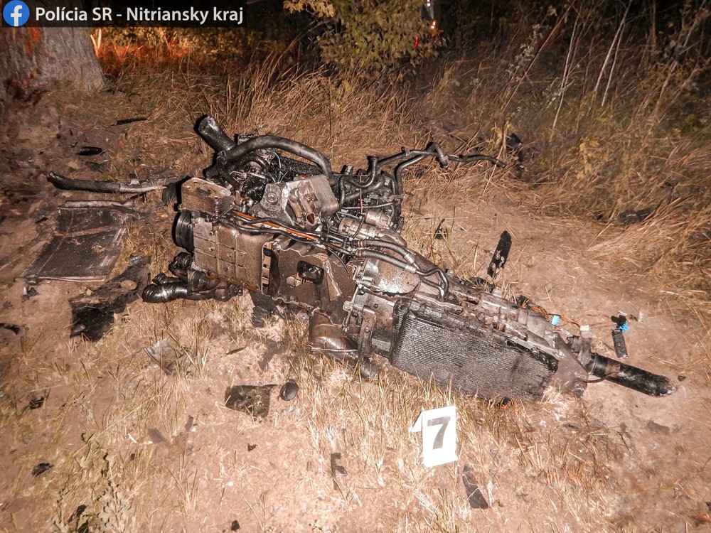 Tragická nehoda za Komárnom