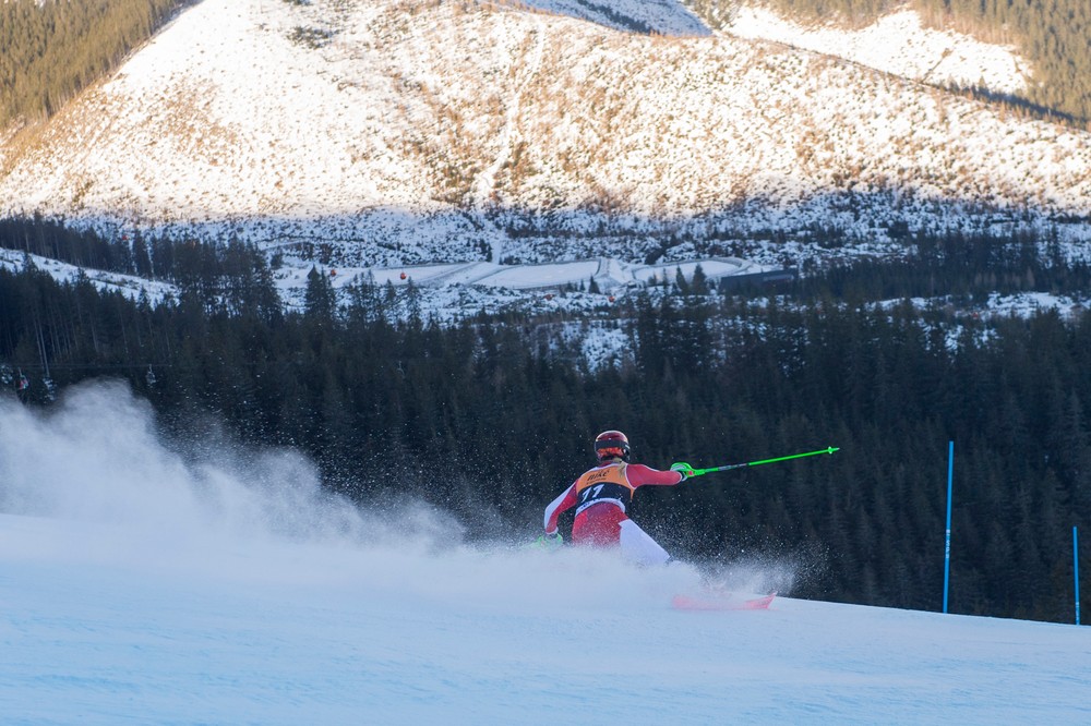 Jasná slalom lyžovanie Katharina Gallhuberová