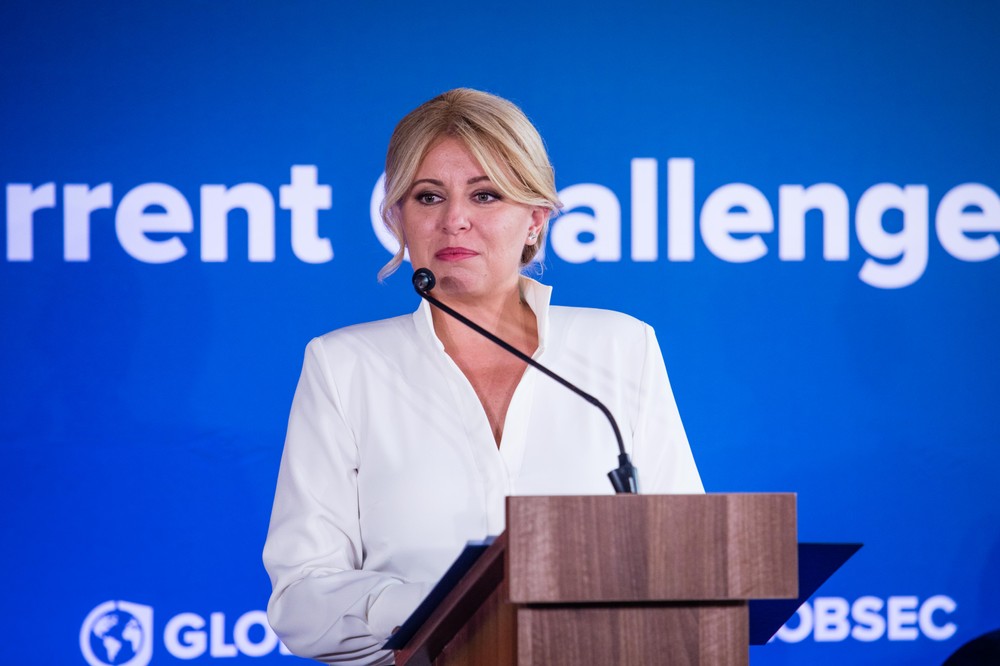 Prezidentka Čaputová a nemecký prezident Frank-Walter Steinmeier