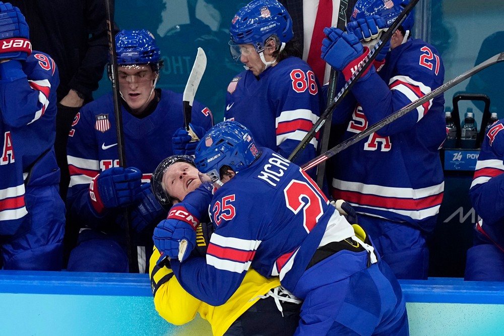 Zápas Švédsko - USA