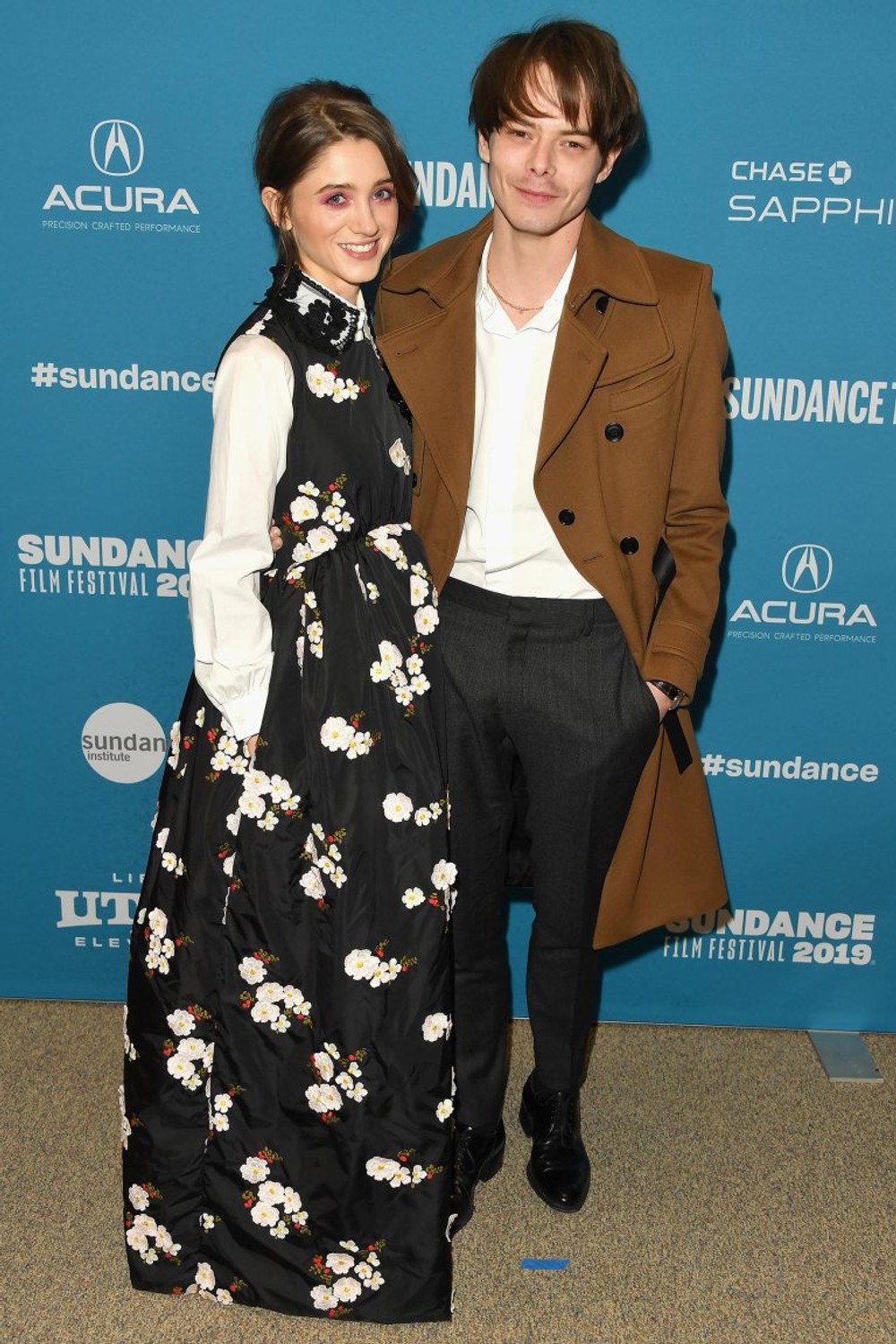 Natalia Dyer a Charlie Heaton