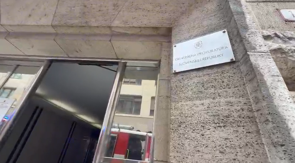 Požiar v budove Generálnej prokuratúry