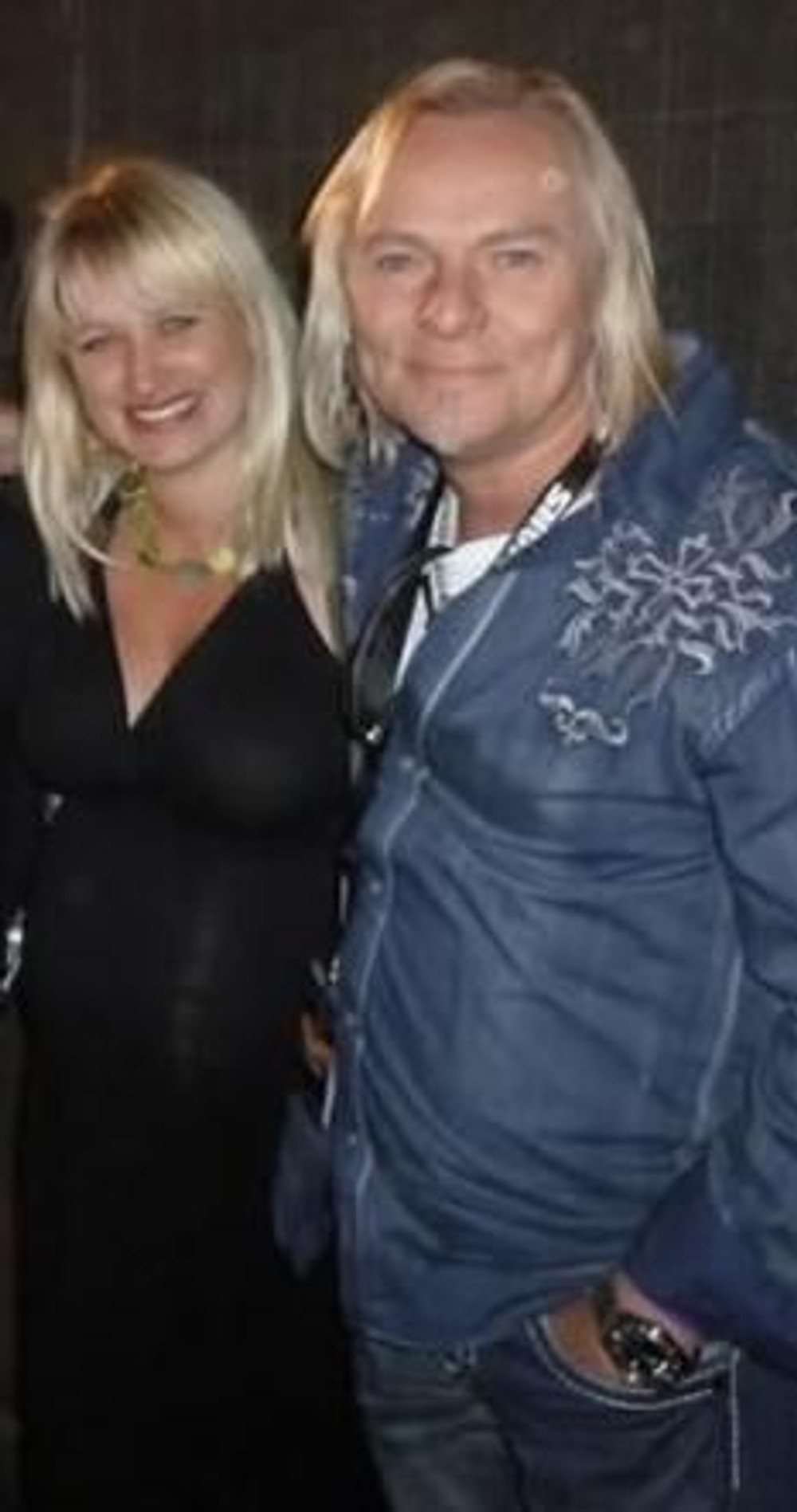 Bernie Shaw s manželkou