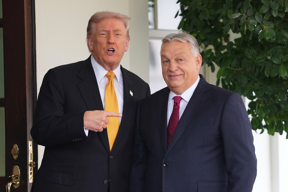 Stretnutie Donalda Trumpa s Viktorom Orbánom
