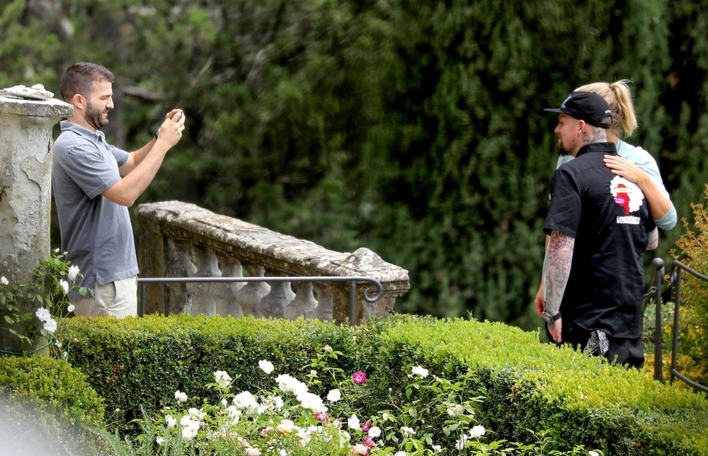 Benji Madden a Cameron Diaz na dovolenke