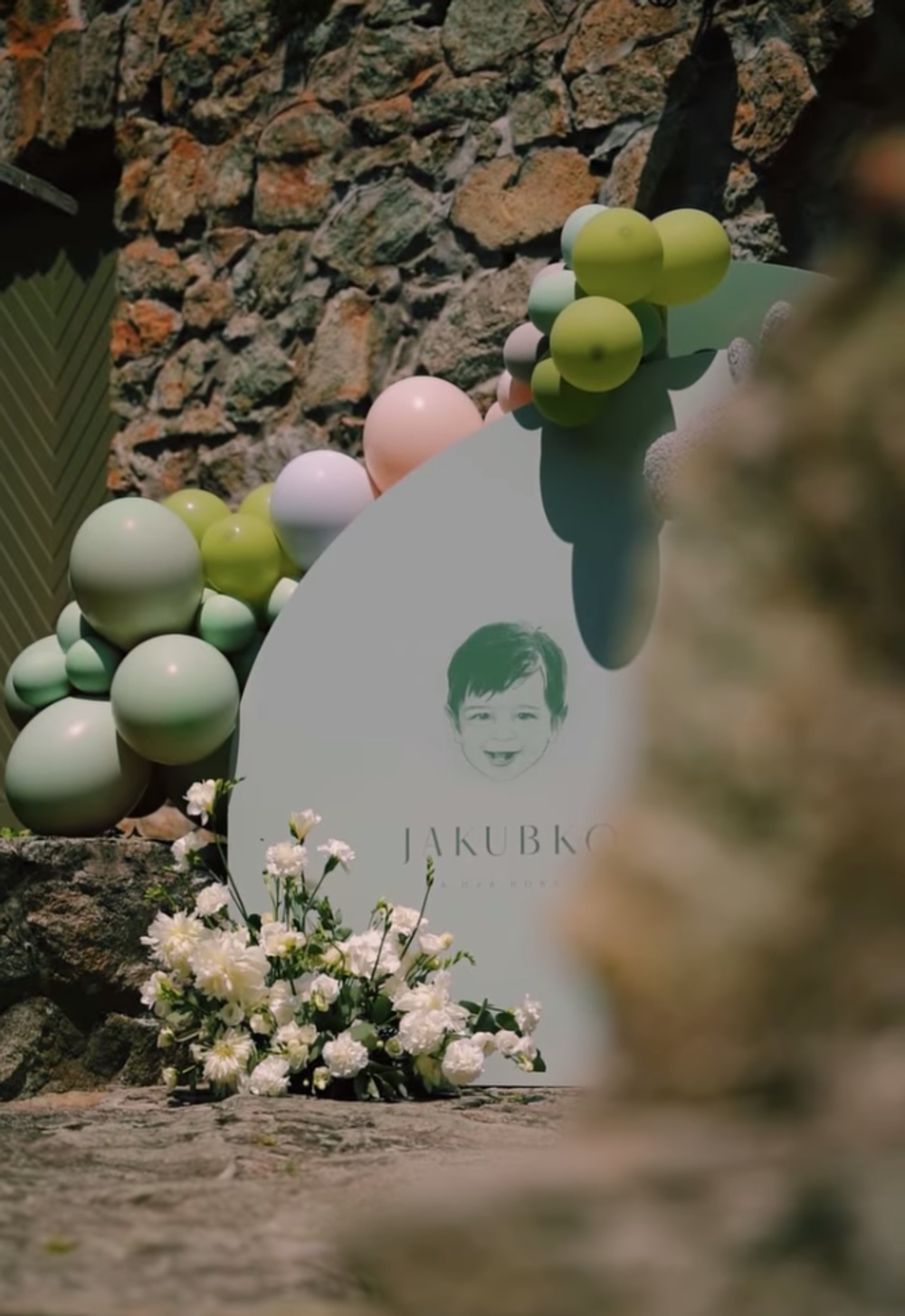 Dominika Cibulková - oslava Jakubkových 2. narodenín