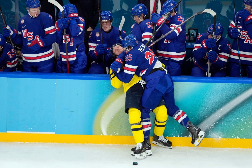 Zápas Švédsko - USA