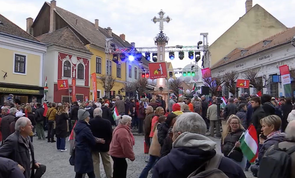 Predvolebný míting strany Fidesz 6