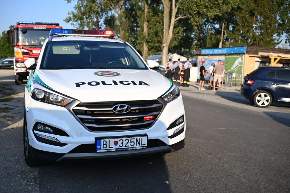 Únik látky na kúpalisku v Diakovciach 8
