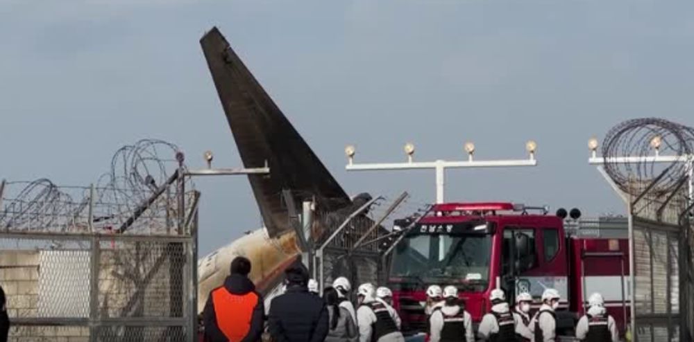 Pád lietadla Južná Kórea