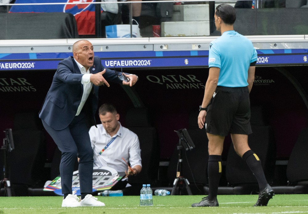 Tréner slovenskej futbalovej reprezentácie Francesco Calzona