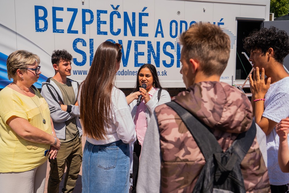 Roadshow "Na vlastnej koži" v Michalovciach