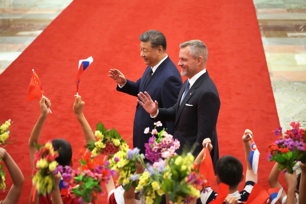 Prezident Peter Pellegrini na návšteve Číny.