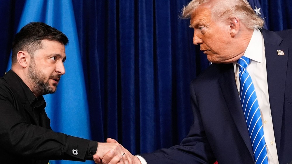 Stretnutia Trumpa zo Zelenským