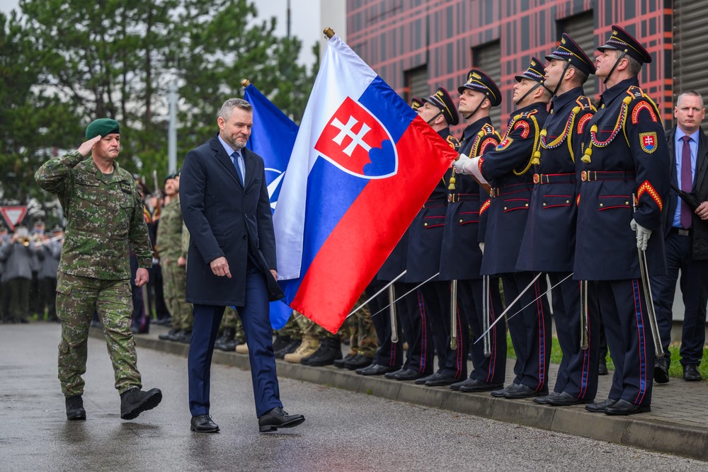 Prezident SR Peter Pellegrini navštívil Tím pre integráciu síl NATO na Slovensku