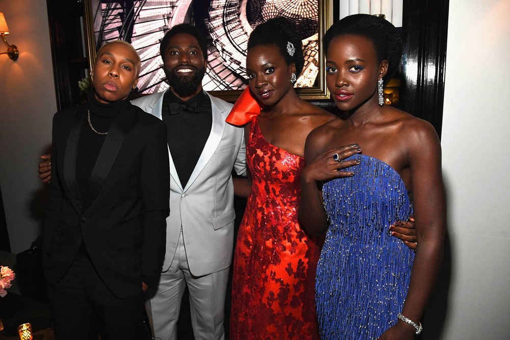 Lena Waithe, John David Washington, Danai Gurira a Lupita Nyong'o