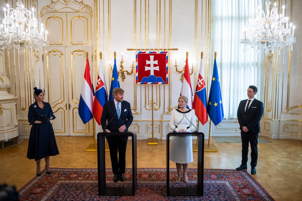 Holandský kráľovský pár na Slovensku