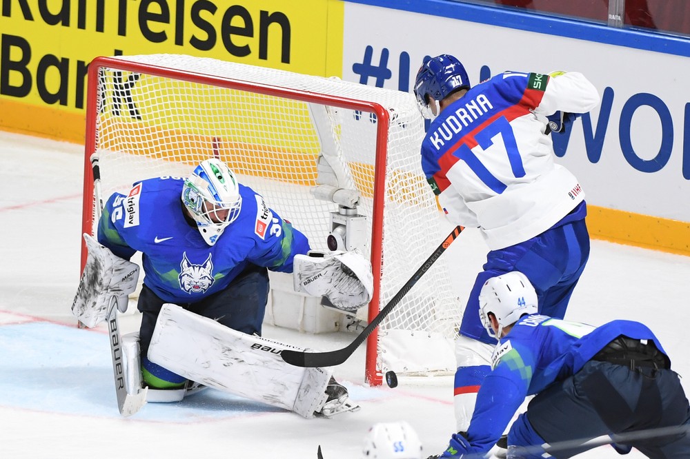 Slovensko - Slovinsko, MS v hokeji 2023