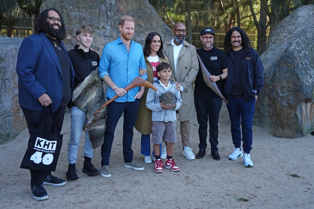 Harry a Meghan v Austrálii