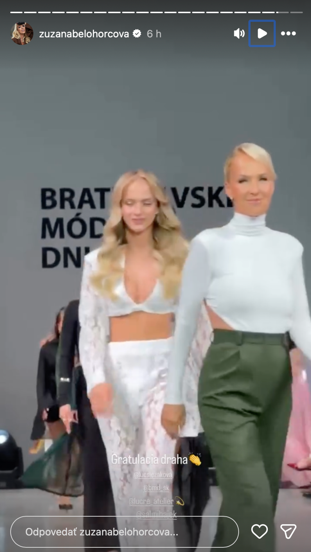 Zuzana s dcérou Salmou ako modelky