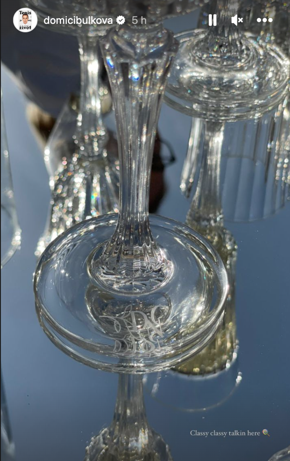 Krst dcéry Dominiky Cibulkovej