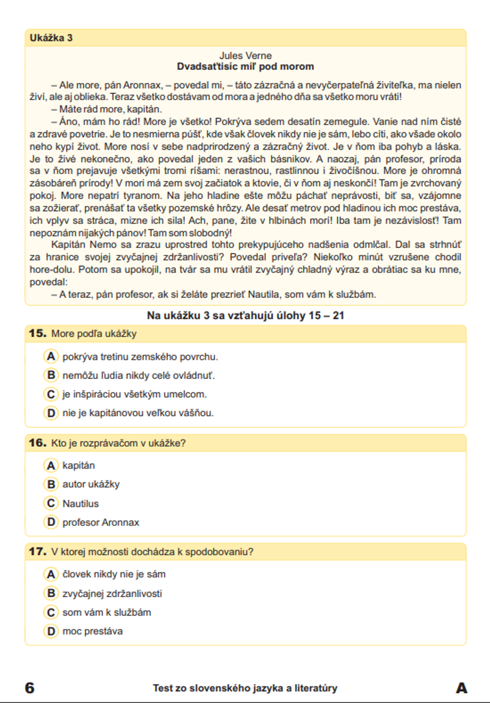 Monitor Slovenský jazyk 6