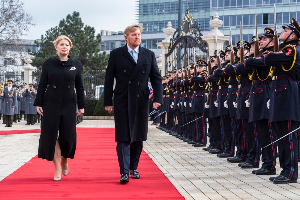 Holandský kráľovský pár na Slovensku