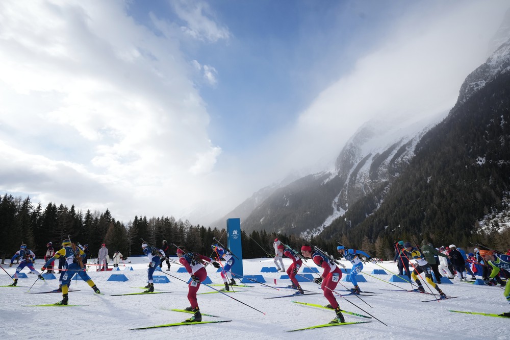 Biatlon na OH - 15 km masový štart