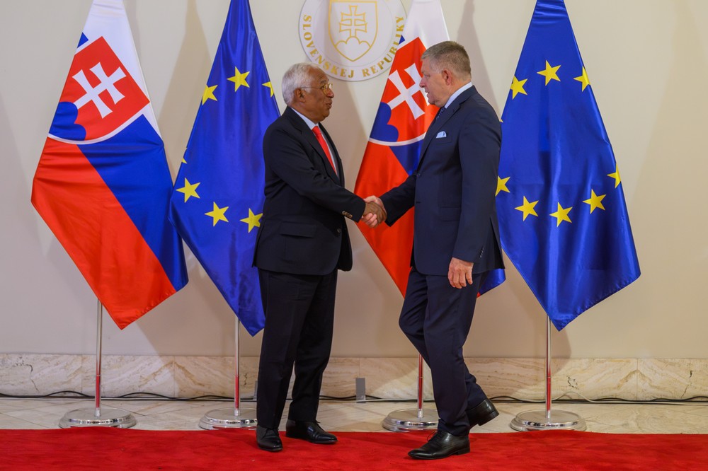 Predseda Európskej rady António Costa na Slovensku