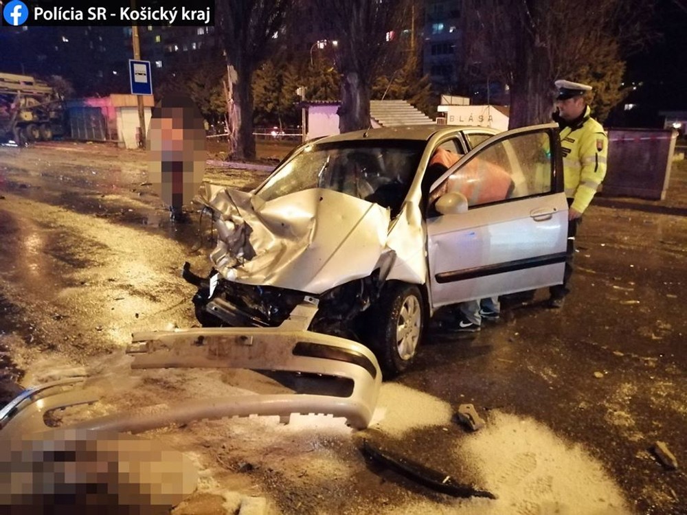 Domiešavač odhodilo do zastávky MHD