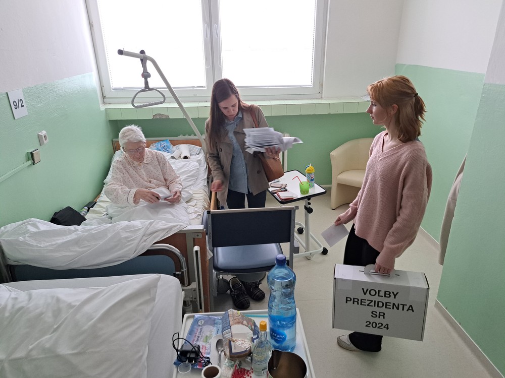 voľby 2024, nemocnica Spišská Nová Ves