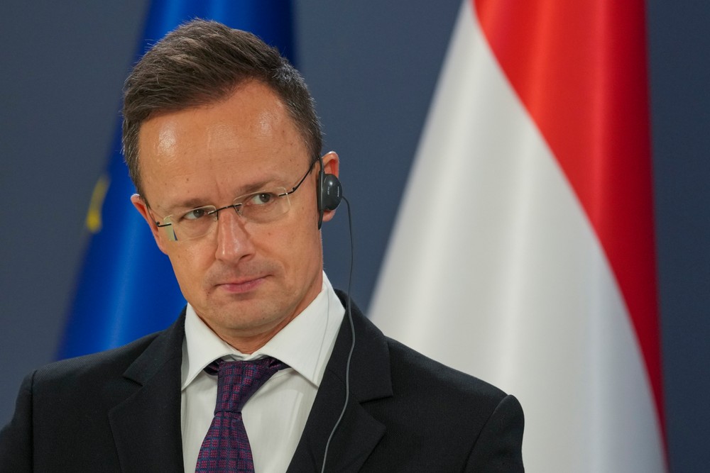 maďarský minister zahraničných vecí Péter Szijjártó