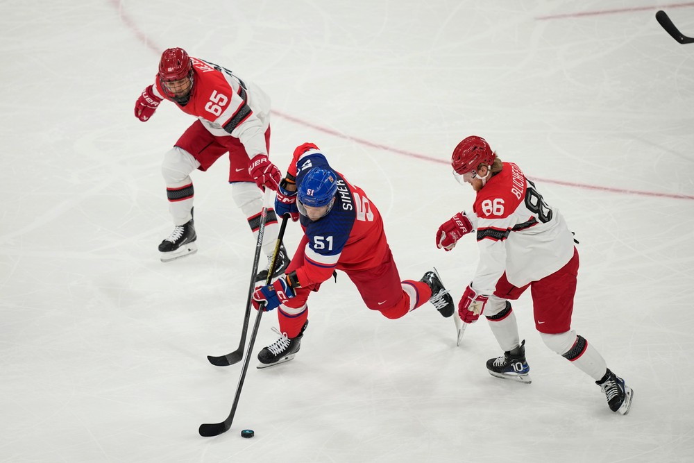 Zápas Česko - Dánsko