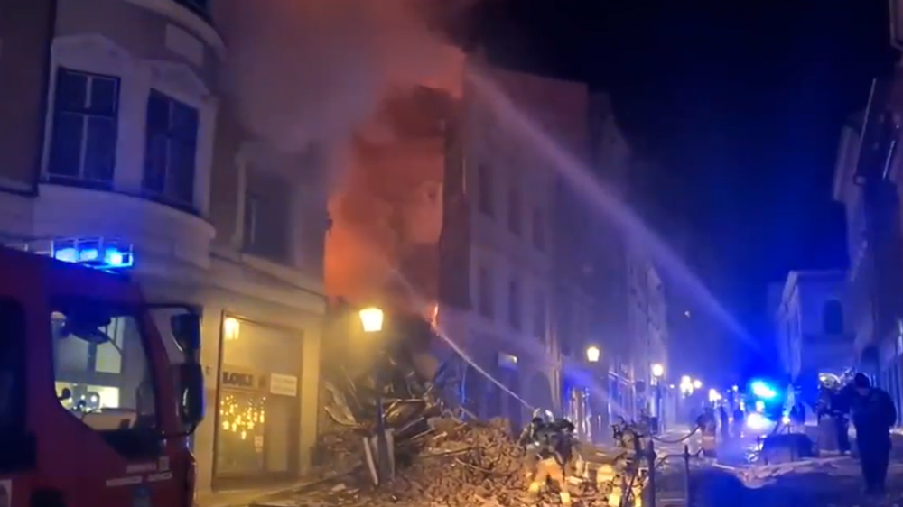 Záchrana bytového domu