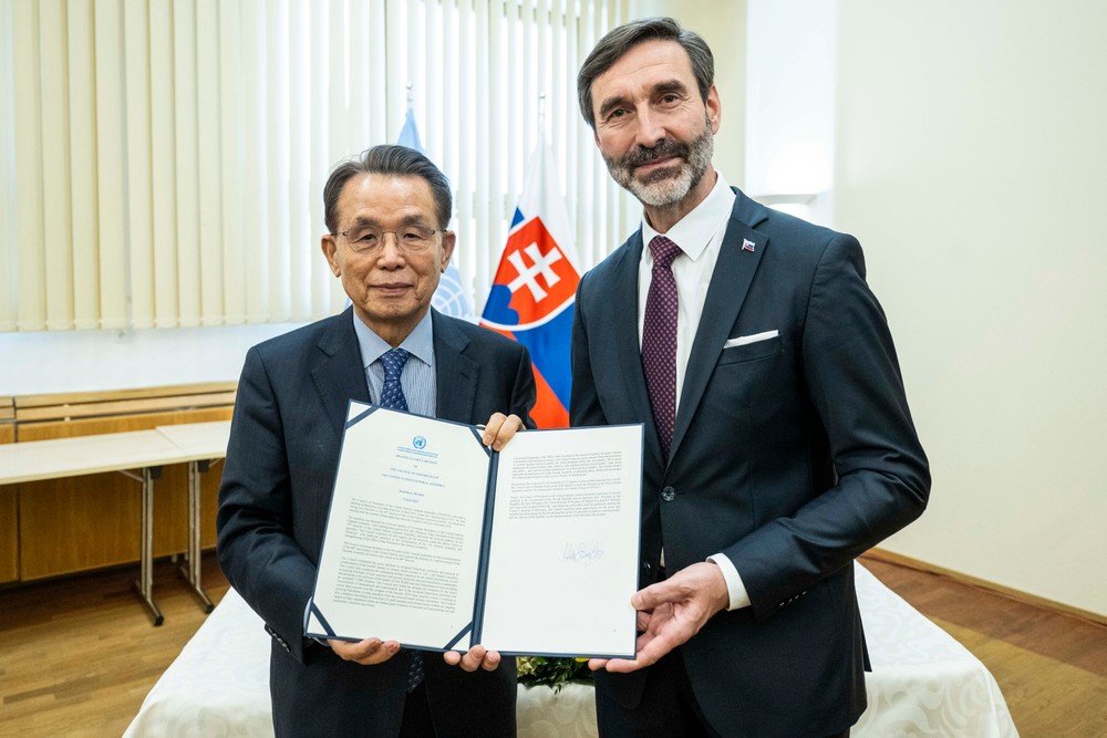 Han Sung-su a Juraj Blánár - Bratislavská deklarácia