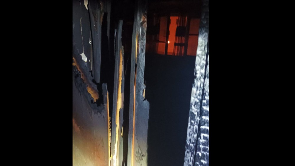 Požiar Petržalka 1ň