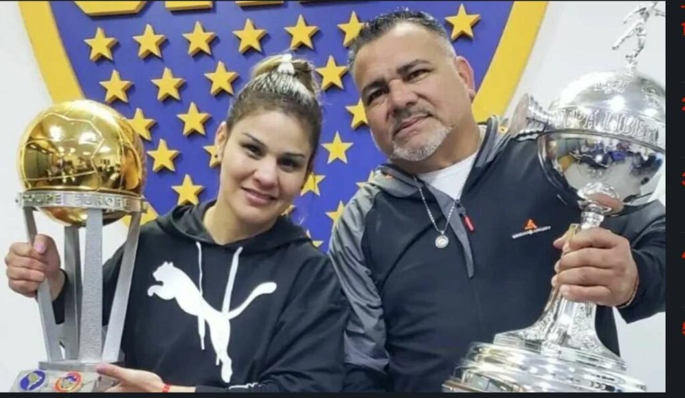 Diego Arrua s manželkou