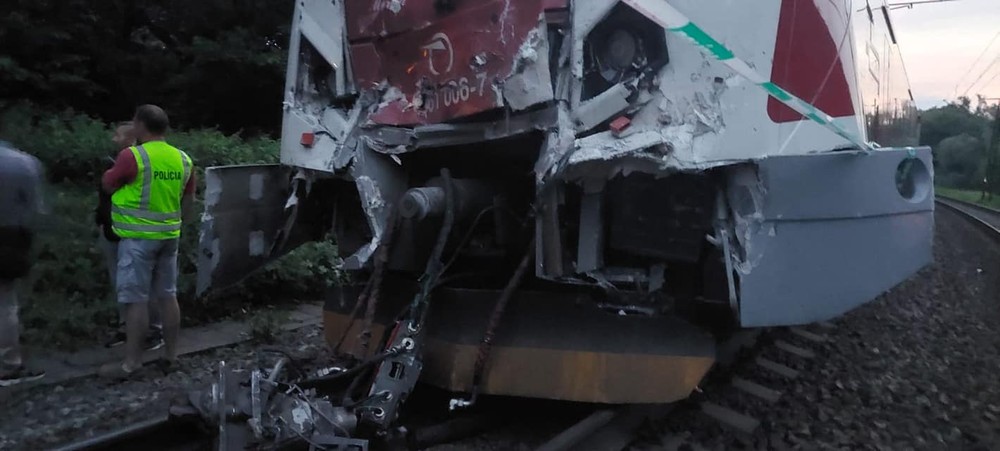 Vlaková nehoda pri Vrútkach