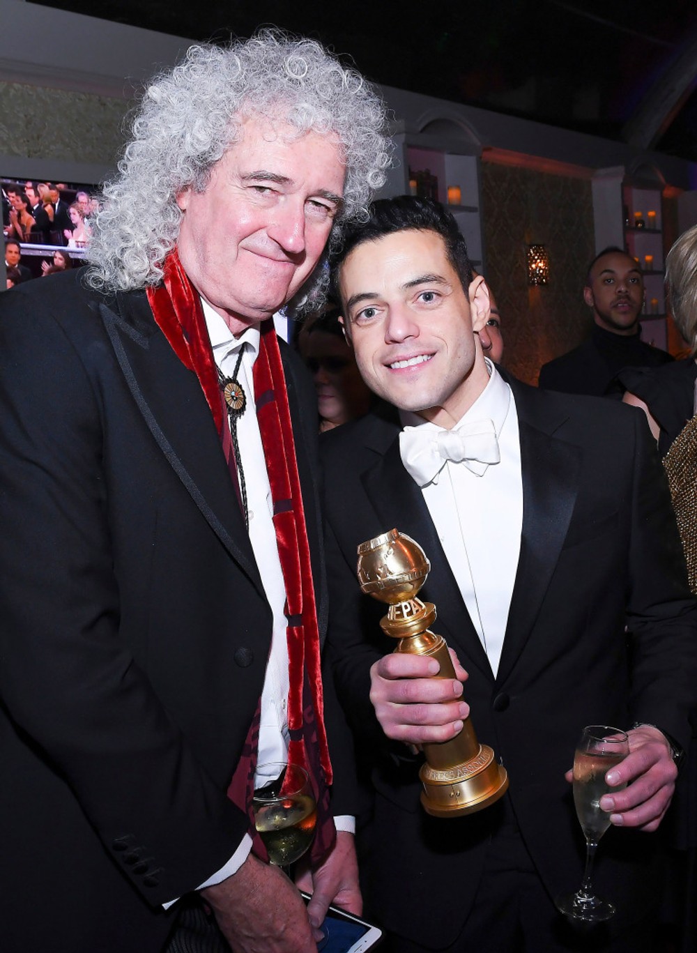 Brian May a Rami Malek 