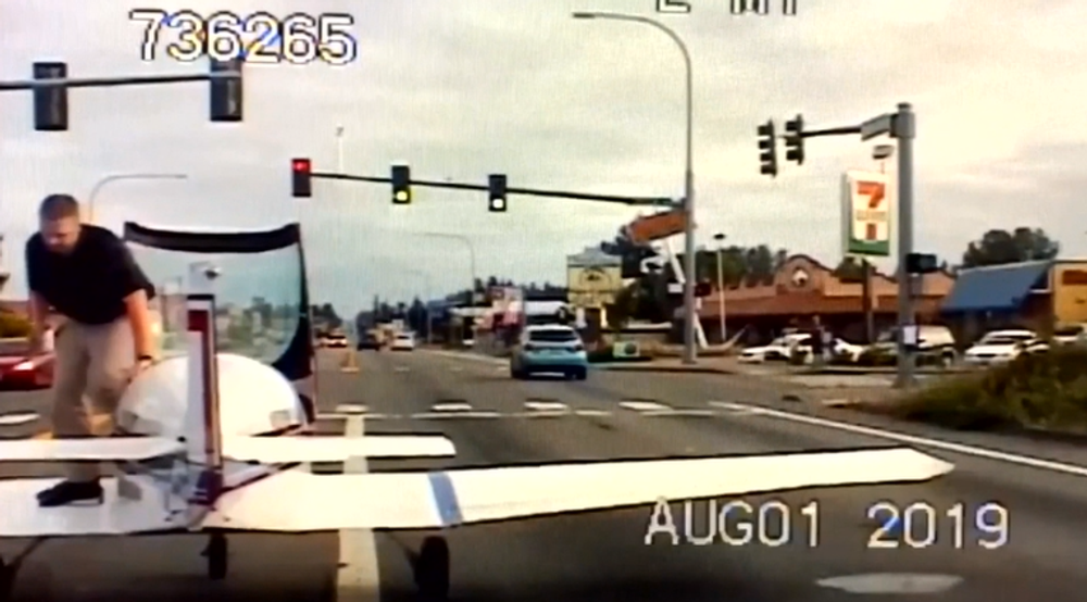 Núdzové pristátie lietadla