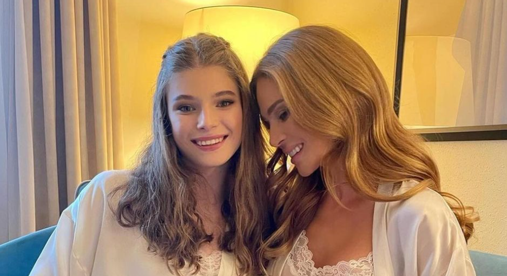 Andrea Verešová s dcérou