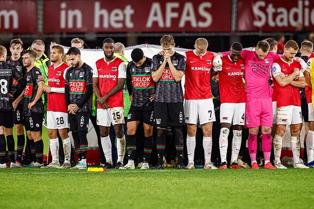 Kolaps holandského futbalistu